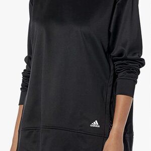 Adidas Women’s AEROREADY Crewneck Sweatshirt – Black SZ XL